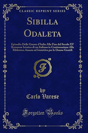 Imagen del vendedor de Sibilla Odaleta (Classic Reprint) a la venta por Forgotten Books
