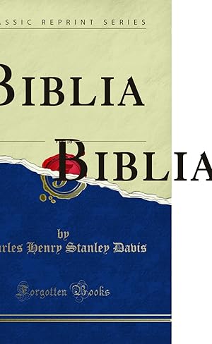 Image du vendeur pour Biblia, Vol. 16 (Classic Reprint) mis en vente par Forgotten Books