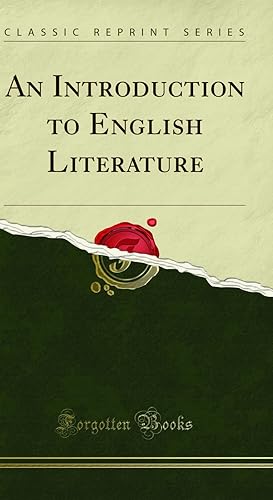 Immagine del venditore per An Introduction to English Literature (Classic Reprint) venduto da Forgotten Books