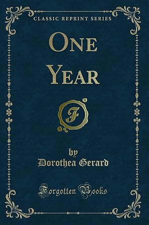 Imagen del vendedor de One Year (Classic Reprint) a la venta por Forgotten Books