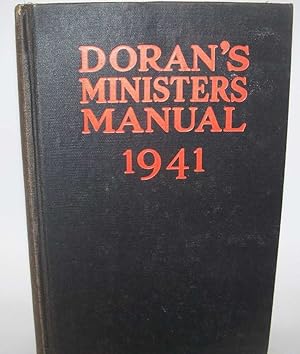 Seller image for Doran's Minsters Manual: A Study and Pulpit Guide for the Calendar Year 1941, the Sixteenth Annual Issue of this Minsters' Working Tool for sale by Easy Chair Books