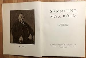 Sammlung Max Böhm : Katalog 2039 , [Versteigerung: Mittwoch, den 28. Januar 1931, Die Sammlung Ma...