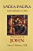 Seller image for The Gospel of John (Sacra Pagina Series, Volume 4) Hardcover for sale by booksXpress
