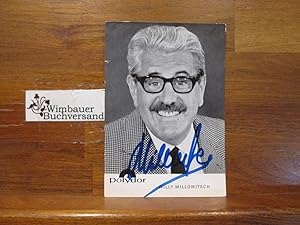 Seller image for Original Autogramm Willy Millowitsch (1909-1999) /// Autogramm Autograph signiert signed signee for sale by Antiquariat im Kaiserviertel | Wimbauer Buchversand