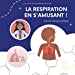 Imagen del vendedor de La respiration en s'amusant (French Edition) [Soft Cover ] a la venta por booksXpress