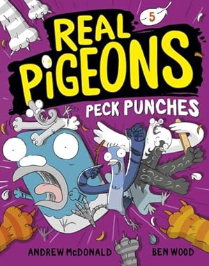 Imagen del vendedor de Real Pigeons Peck Punches (Book 5) by McDonald, Andrew [Hardcover ] a la venta por booksXpress