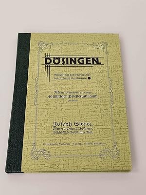 Dösingen: Ein Beitrag zur Heimatkunde des Kapitels Kaufbeuren. Meinen Pfarrkindern zu meinem 40jä...
