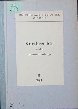 Immagine del venditore per Les archives du stratge Apollonios et les P. Gissenses indits. venduto da Antiquariat Bookfarm