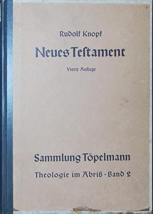 Bild des Verkufers fr Einfhrung in das Neue Testament. Bibelkunde des Neuen Testaments, Geschichte und Religion des Urchristentums. zum Verkauf von Antiquariat Bookfarm