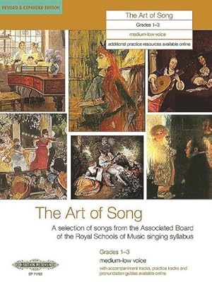 Bild des Verkufers fr The Art of Song, Grades 1-3 (Medium/Low Voice) : A Selection of Songs from the Abrsm Syllabus zum Verkauf von Smartbuy