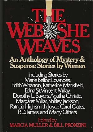 Seller image for THE WEB SHE WEAVES ~ An Anthology Of Mystery & Suspense Stories By Women for sale by SCENE OF THE CRIME 