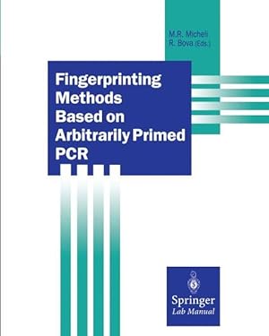 Fingerprinting methods based on arbitrarily primed PCR. (=Springer lab manual).