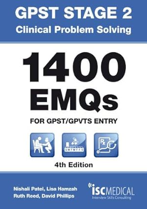 Bild des Verkufers fr GPST Stage 2 - Clinical Problem Solving - 1400 EMQs for GPST/GPVTS entry zum Verkauf von WeBuyBooks