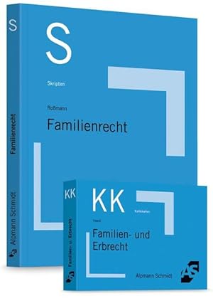 Seller image for Bundle Rossmann, Skript Familienrecht + Haack, Karteikarten Familien- und Erbrecht for sale by moluna