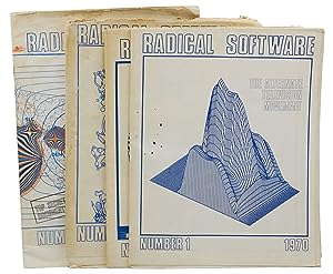 Bild des Verkufers fr Radical Software Vol. 1 Numbers 1-4 zum Verkauf von Burnside Rare Books, ABAA