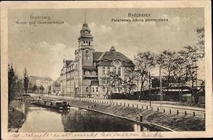 Ansichtskarte / Postkarte Bydgoszcz Bromberg Westpreußen, Kunst- und Gewerbeschule