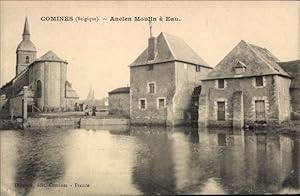 Ansichtskarte / Postkarte Comines Warneton Wallonien Hennegau, Ancien Moulin a Eau