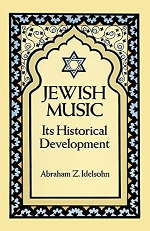 Imagen del vendedor de Jewish Music: Its Historical Development a la venta por Pieuler Store