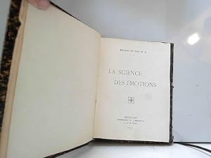 Bild des Verkufers fr La science des motions zum Verkauf von JLG_livres anciens et modernes