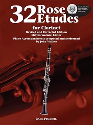 Seller image for WF85 - 32 Rose Etudes for Clarinet Book for sale by Pieuler Store