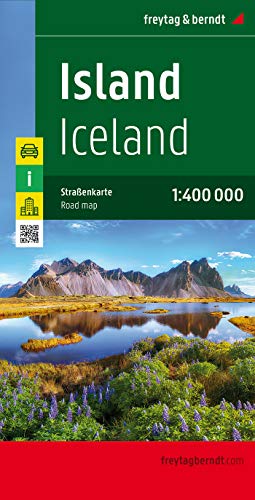 Image du vendeur pour Iceland Road Map (Country Road & Touring) (Italian, German, English and French Edition) mis en vente par Pieuler Store