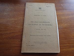 The Gold Occurences South-West of Pietersburg - Union of South Africa - Department of Mines - Geo...