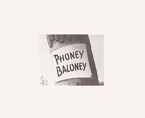 Phoney Baloney (Collection of five original photographs from the 1945 animated film)