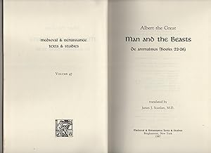 Bild des Verkufers fr Albert the Great, Man and the Beasts: De Animalibus (Books 22-26): v. 47 (Medieval & Renaissance Texts & Studies S.) zum Verkauf von Wyseby House Books