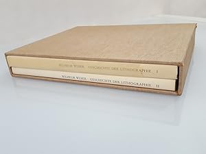 Konvolut 2 Bücher: Band 1: Geschichte der Lithographie von den Anfängen bis 1900; Band 2: Geschic...
