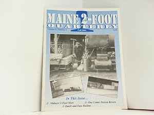 Seller image for Maine 2-Foot. Quarterly. Volume 8, Number 1, Fall 2002. for sale by Antiquariat Ehbrecht - Preis inkl. MwSt.