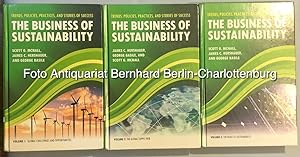 Bild des Verkufers fr The business of sustainability. Trends, policies, practices, and stories of success (drei Bnde cplt.) zum Verkauf von Antiquariat Bernhard