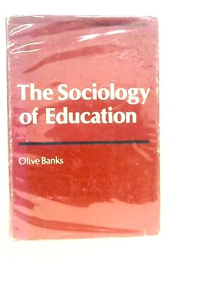 Seller image for The Sociology of Education for sale by World of Rare Books