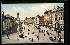 Ansichtskarte St. Pétersbourg, Perspective Nevsky