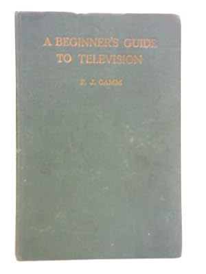 Imagen del vendedor de A Beginner's Guide to Television a la venta por World of Rare Books