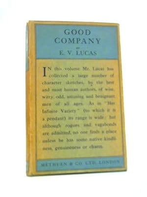 Image du vendeur pour Good Company: A Rally of Men mis en vente par World of Rare Books