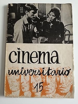 Cinema universitario : revista del Cine Club del S.E.U. de Salamanca. Numero 15, febrero de 1962