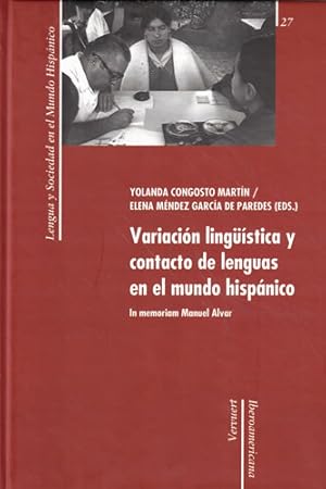 Seller image for Variacin lingstica y contacto de lenguas en el mundo hispnico for sale by Librera Cajn Desastre