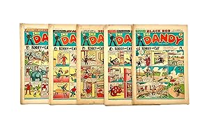 The Dandy Comic 1959 June to December