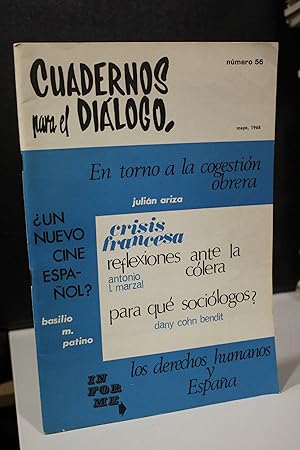 Cuadernos para el Diálogo, número 56. Mayo, 1968.