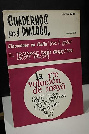 Cuadernos para el Diálogo, número 57-58. Junio-Julio 1968.