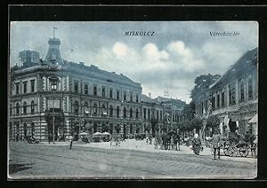 Ansichtskarte Miskolcz, Varoshaz-ter