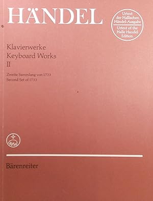 Klavierwerke II: Zweite Sammlung von 1733 (Keyboard Works II: Second Set of 1733)