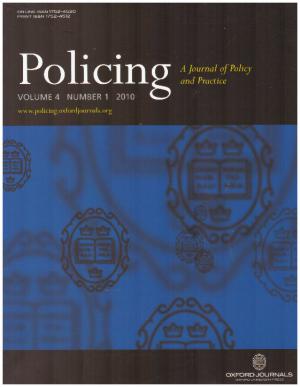 Seller image for POLICING A Journal of Policy and Practice Volume 4 Number 1 2010 for sale by Loretta Lay Books