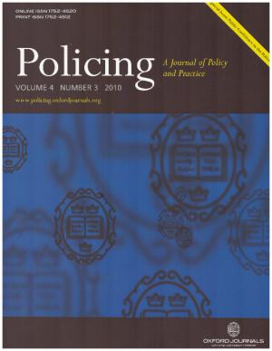 Seller image for POLICING A Journal of Policy and Practice Volume 4 Number 3 2010 Special Issue sue for sale by Loretta Lay Books