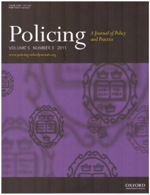 Seller image for POLICING A Journal of Policy and Practice Volume 5 Number 3 2011 for sale by Loretta Lay Books