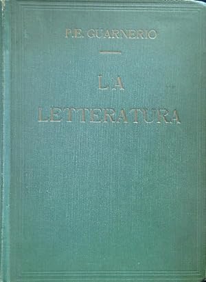 Bild des Verkufers fr La Letteratura zum Verkauf von Librodifaccia
