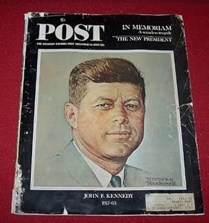 Seller image for POST - In Memorium A Senseless Tragedy - JOHN F. KENNEDY 1917-63 for sale by Antiquarian Bookshop