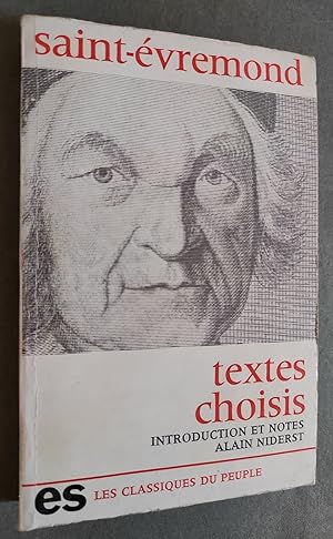 Image du vendeur pour Textes choisi. Introduction de Alain Niderst. mis en vente par Librairie Pique-Puces