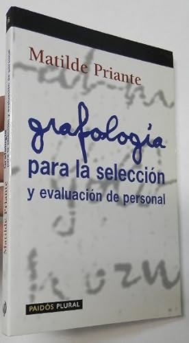 Seller image for Grafologa para la seleccin y evaluacin de personal for sale by Librera Mamut