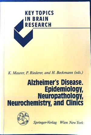 Bild des Verkufers fr Alzheimers Disease. Epidemiology, Neuropathology, Neurochemistry, and Clinics; Key Topics in Brain Research; zum Verkauf von books4less (Versandantiquariat Petra Gros GmbH & Co. KG)